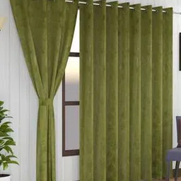 florida Set of 2 Door Curtains with Eyelet Header-picture-28