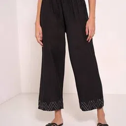 rangmanch by pantaloons Women Embellished Pants with Elasticated Waistband -picture-32