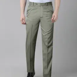 jb just black Men Relaxed Fit Trousers with Insert Pockets image 1