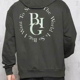 Shein Drop Shoulder Typographic Back Print Hoodie-picture-32