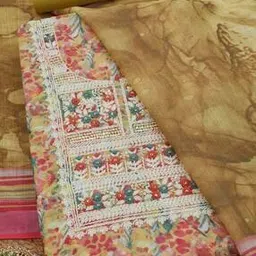 soch Women Floral Print 3-Piece Unstitched Dress Material-picture-32