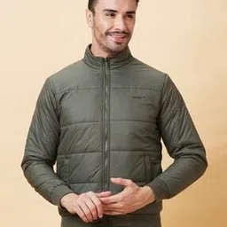 being human Men Quilted Regular Fit Puffer Jacket-picture-25