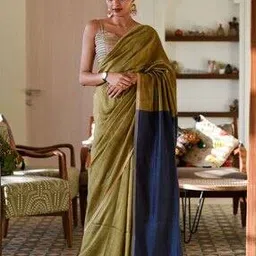 suta Women Cotton Blend Traditional Saree  -picture-15