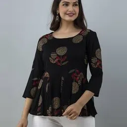 women touch Embellished Top-picture-20