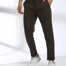 netplay for trends select Men Relaxed Fit Flat-Front Trousers-picture-51