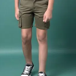 crimsoune club Boys Slim Fit Cargo Shorts-picture-35