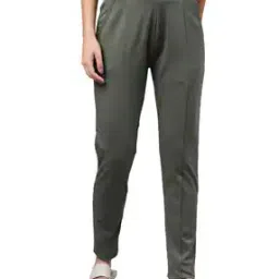 go colors Slim Fit Flat-Front Pants-picture-14