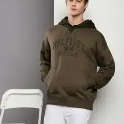 tommy hilfiger Men Brand Print Regular Fit Hoodie-picture-51