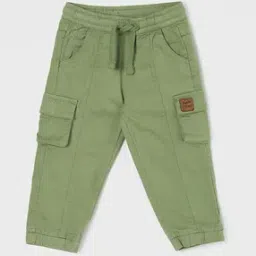 Boys Straight Fit Cargo Pants-image-1