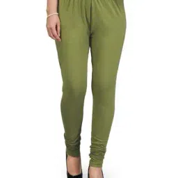rangriti Women Mid-Rise Cotton Leggings image 1