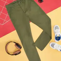 pantaloons junior Boys Slim Fit Cotton Trousers-picture-20