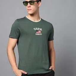 u.s. polo assn. Men Brand Print Slim Fit Crew-Neck T-Shirt-picture-19