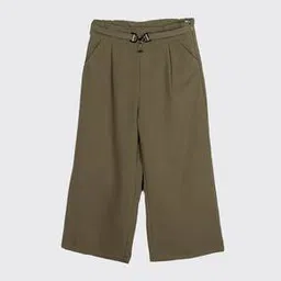 peppermint Pleat-Front Culottes with Slip Pockets-picture-21