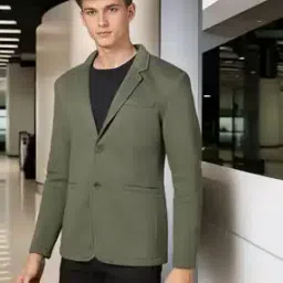 fort collins Single-Breasted Pea Coat with Notched Lapel-picture-23