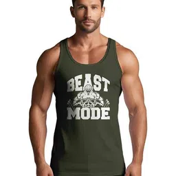 neonomad Cotton Graphic Sleeveless Vest image 1