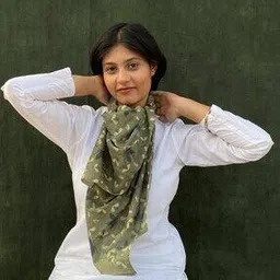 buta buti Women Floral Print Scarf-picture-13