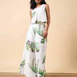 Women Leaf Print 2-Piece Co-Ord Sets-image-30