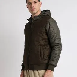dennislingo premium attire Men Quilted Zip-Front Regular Fit Bomber Jacket-picture-11