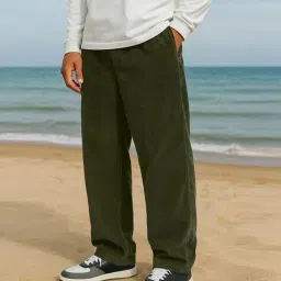 neonomad Men Straight Track Pants with Insert Pockets image 1