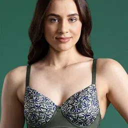 leading lady Women Floral Print T-Shirt Bra-picture-39