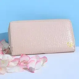 caprese Women Croc-Embossed Zip-Around Wallet-picture-33