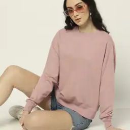 yousta Women Oversized Fit Sweatshirt-picture-2