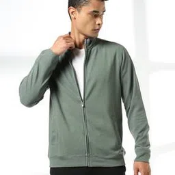 netplay Men Zip-Front Regular Fit Sweatshirt-picture-34