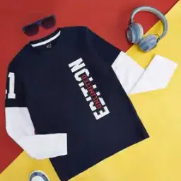 yu by pantaloons Boys Regular Fit Printed T-shirt-picture-13