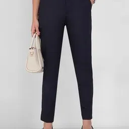 annabelle by pantaloons Women Slim Fit Pants with Insert Pockets-picture-48