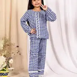 neudis Girls Check Pants with Top-picture-15