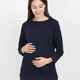 the mom store Women Round Neck Sweatshirt image 1