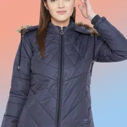 vero amore Women Regular Fit Hooded Parka Jacket image 1