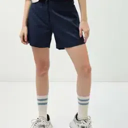 bewakoof Women Wide Cotton Shorts-picture-36
