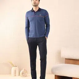 sweet dreams Men Checked T-Shirt & Pyjamas Lounge Set-picture-11