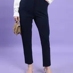 tokyo talkies Women Mid-Rise Slim Fit Trousers-picture-51
