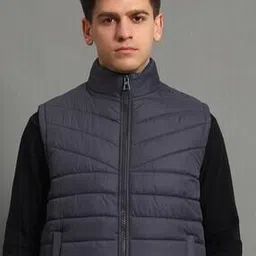alpha tribe Men Regular Fit Gillet Jacket-picture-30