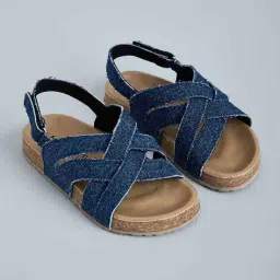 hopscotch Boys Clogs Sandals with Velcro Fastening image 1