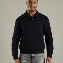 tommy hilfiger Men Regular Fit Cotton Sweatshirt-picture-25