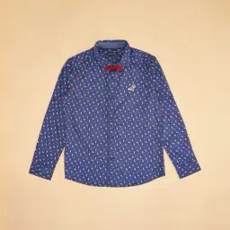 pantaloons junior Boys Printed Regular Fit Shirt image 1