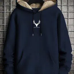 supa dupa Men Graphic Print Regular Fit Hoodie with Kangaroo Pocket-picture-13