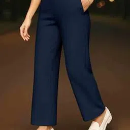 leia Women Ribbed Relaxed Fit Pants-picture-42