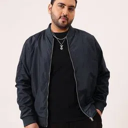 unstd Men Regular Fit Bomber Jacket-picture-26