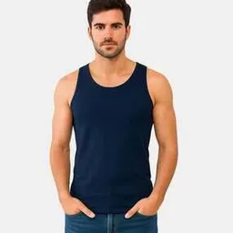bonjour Men Regular Fit Sleeveless Vest-picture-26