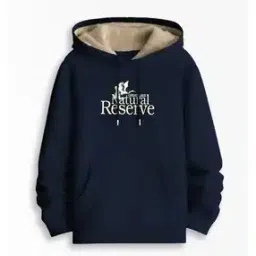 Men Regular Fit Typographic Hoodie-image-53