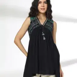 fusion Women Printed Relaxed Fit Tunic-picture-32