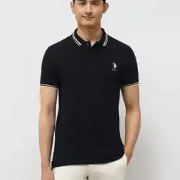 u.s. polo assn. Men Logo Embroidered Slim Fit Polo T-Shirt-picture-16
