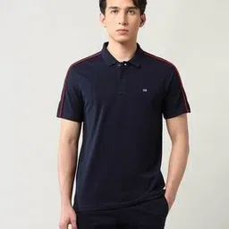 arrow sports Men Regular Fit Polo T-Shirt with Contrast Piping-picture-23