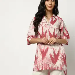 Women Printed Regular Fit Straight Kurti-image-29