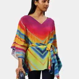 satya paul Printed Kaftan Tunic-picture-40