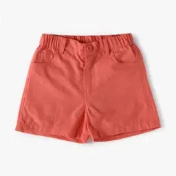 yousta Girls Embroidered Regular Fit Shorts-picture-25